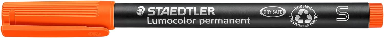 Lumocolor® permanent pen 313.Penna universale S arancio