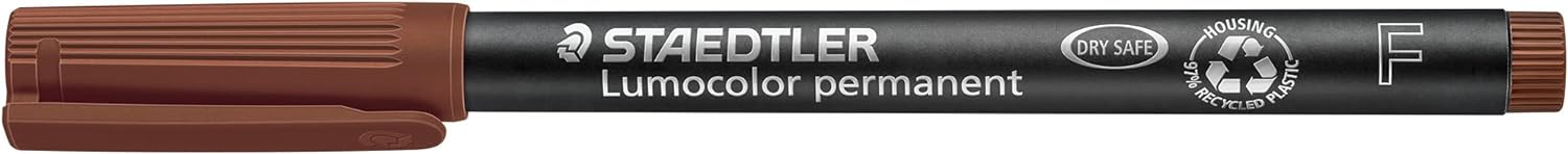 Lumocolor® permanent pen 318.Penna universale F marrone