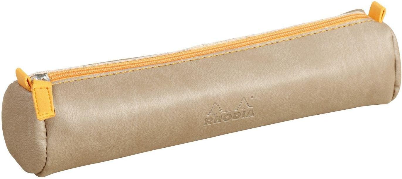 Rhodia Astuccio Similpelle Tondo Tortora