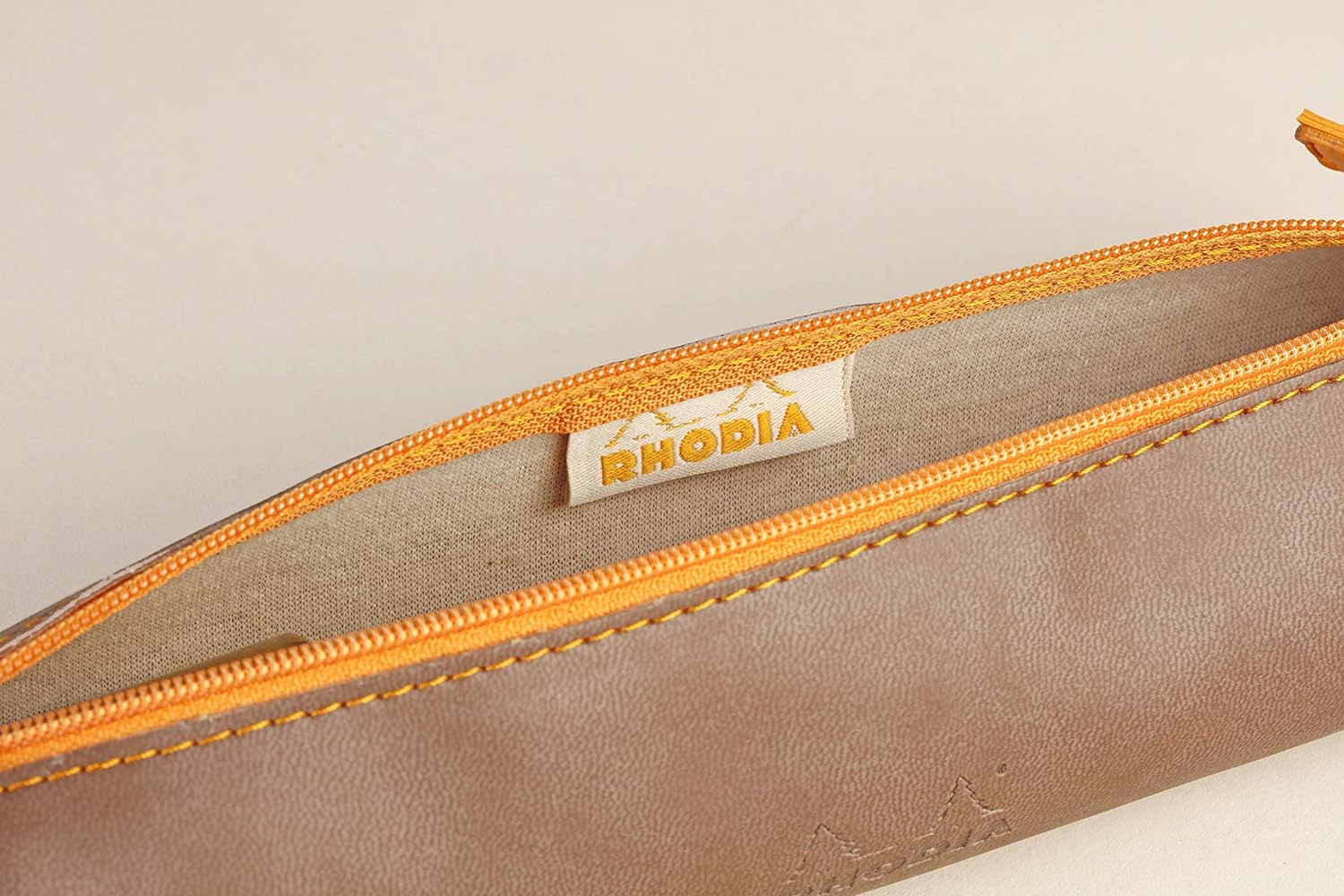 Rhodia Astuccio Similpelle Tondo Tortora