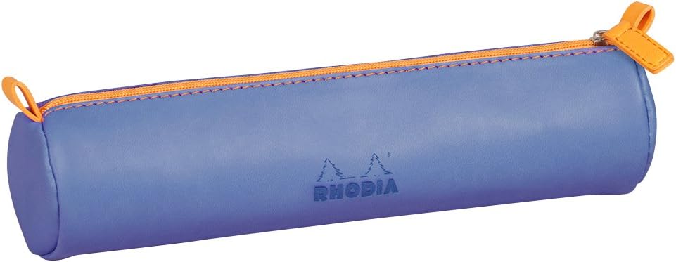 Rhodia Astuccio Similpelle Tondo Blu