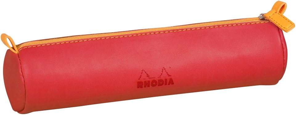 Rhodia Astuccio Similpelle Tondo Rosso Papavero