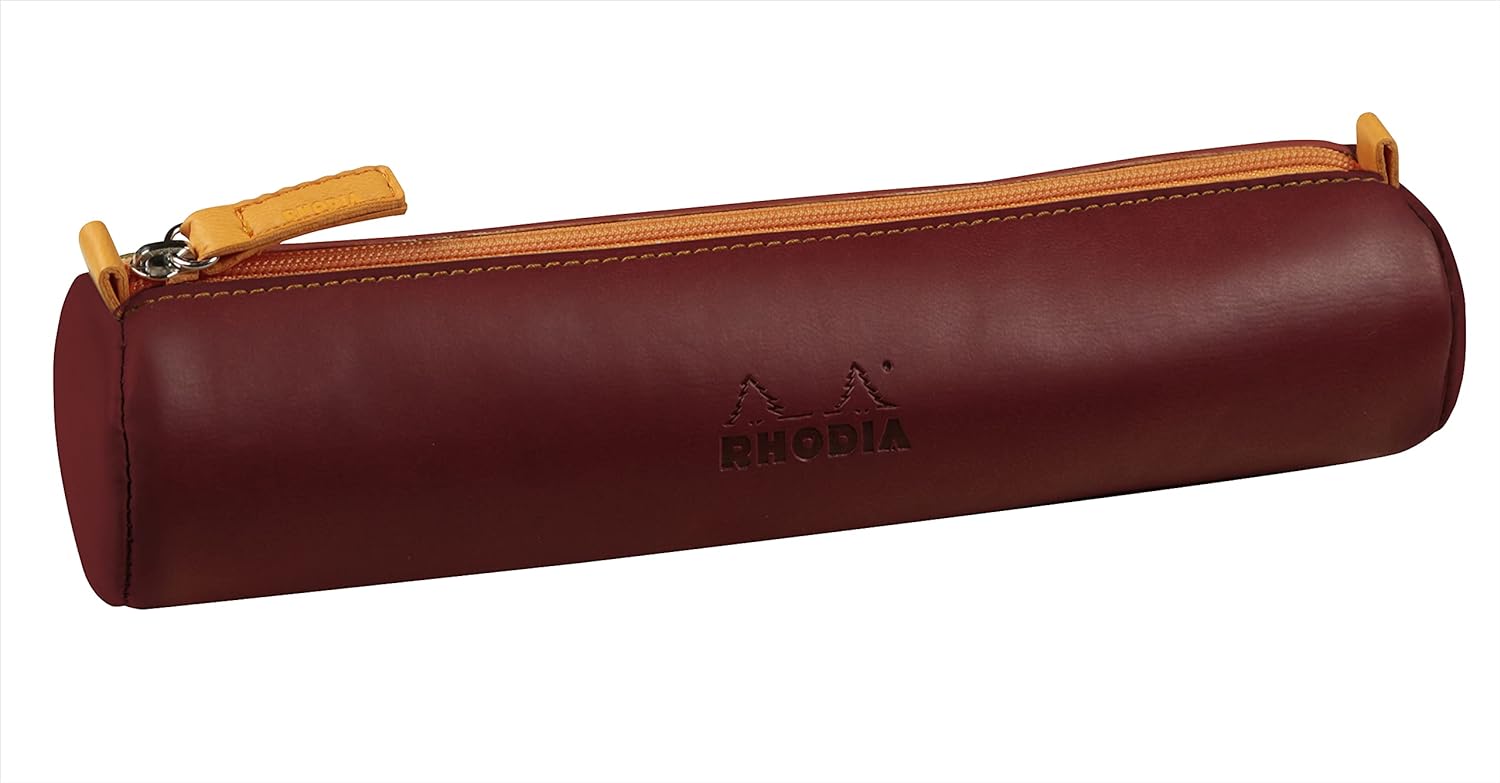 Rhodia Astuccio Similpelle Tondo Bordeaux