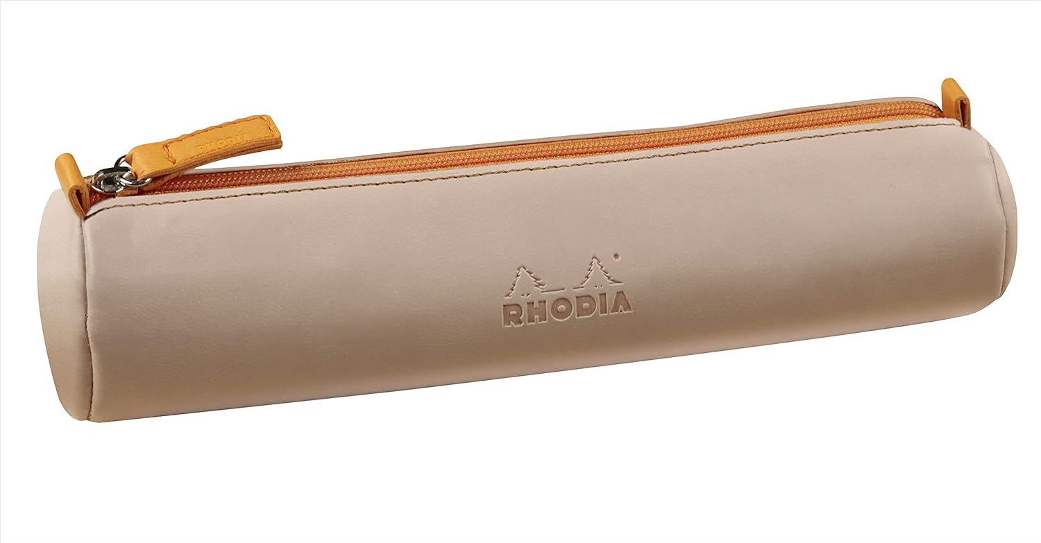 Rhodia Astuccio Similpelle Tondo Tocco Di Rosa