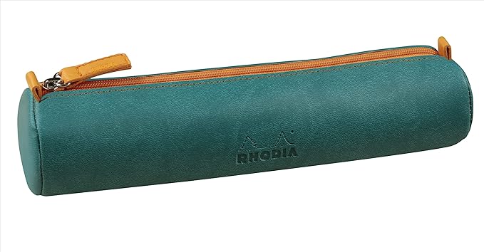 Rhodia Astuccio Similpelle Tondo Pavone