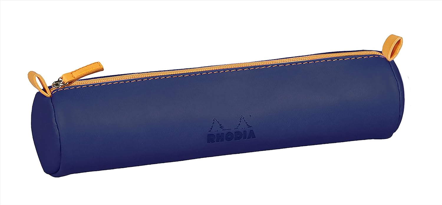 Rhodia Astuccio Similpelle Tondo Blu Notte