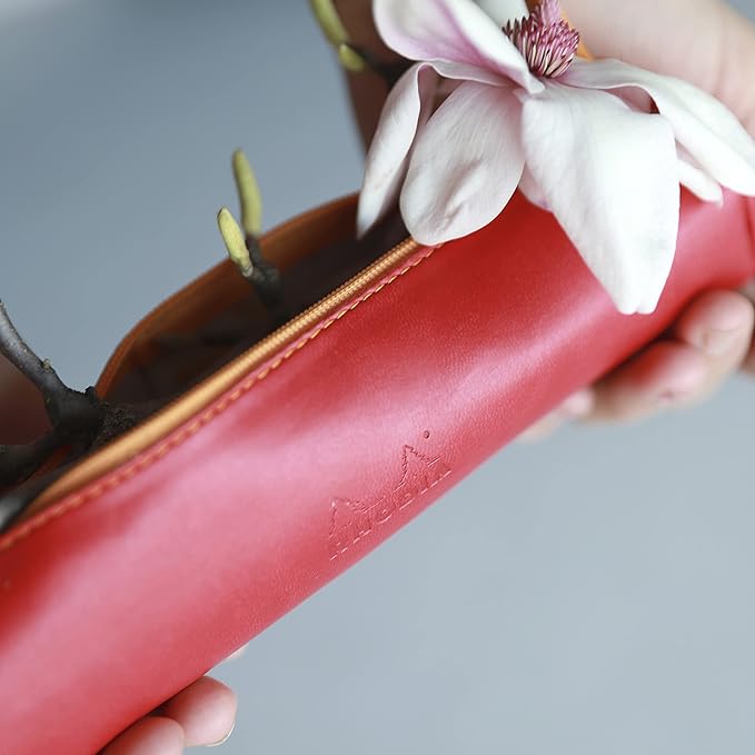 Rhodia Astuccio Similpelle Tondo Corallo