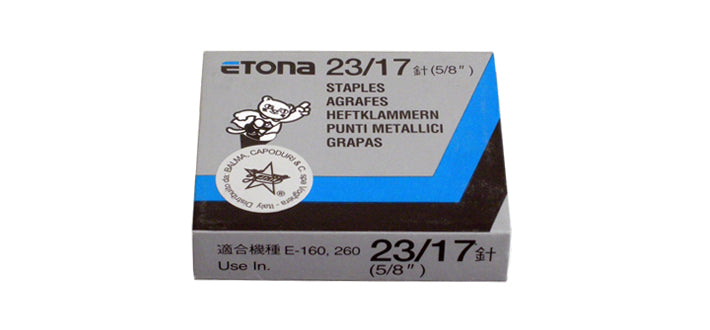 Punti Metallici Etona 23/17