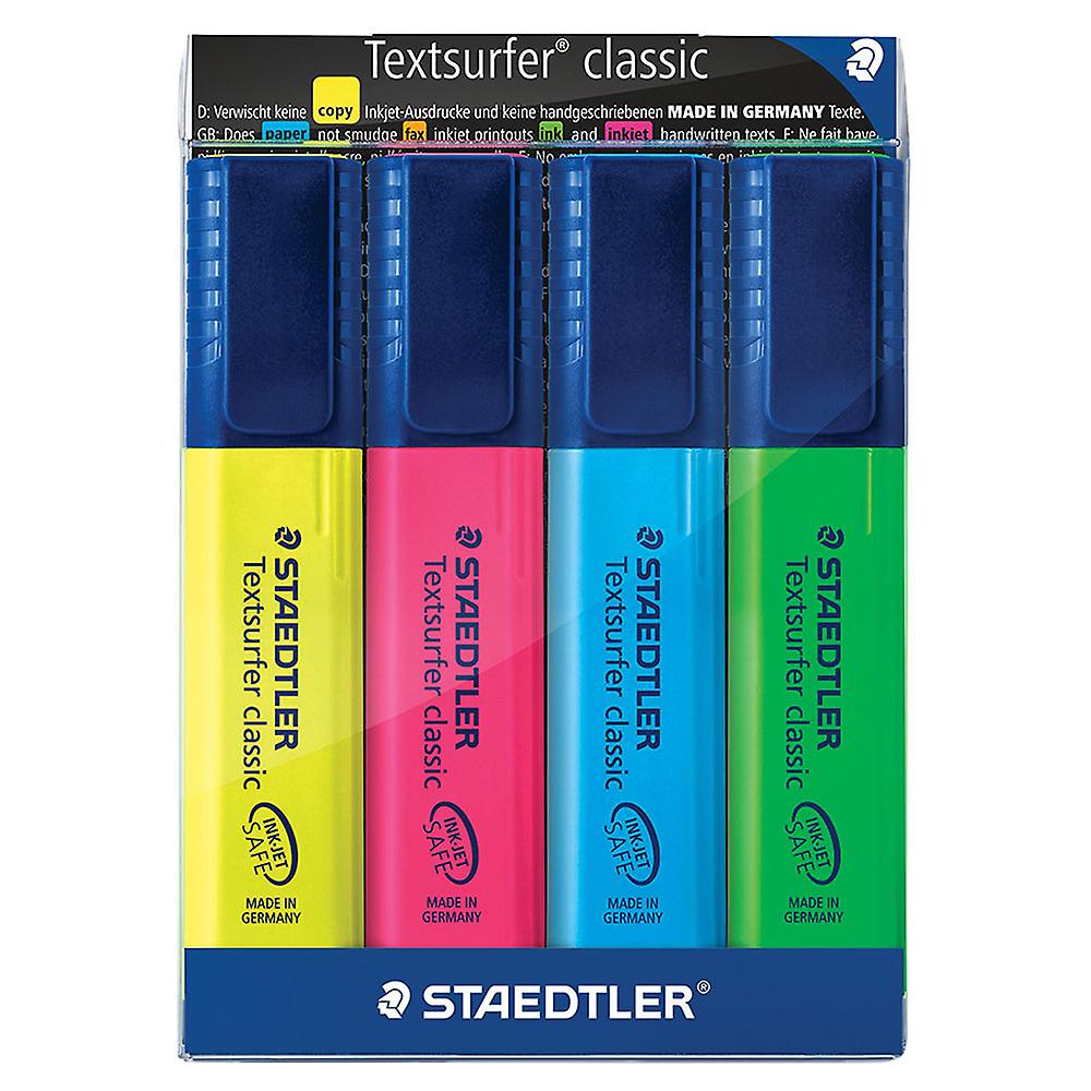 Astuccio Textsurfer classic con 4 evidenziatori