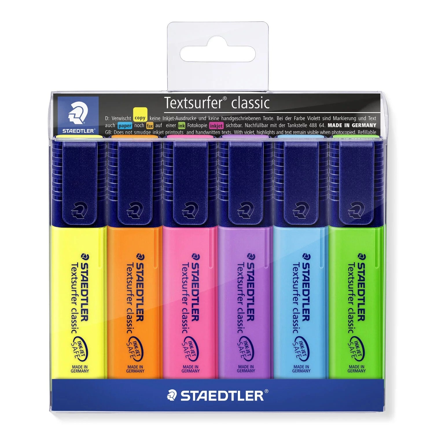 Astuccio Staedtler 364 WP6 con 6 Evidenziatori