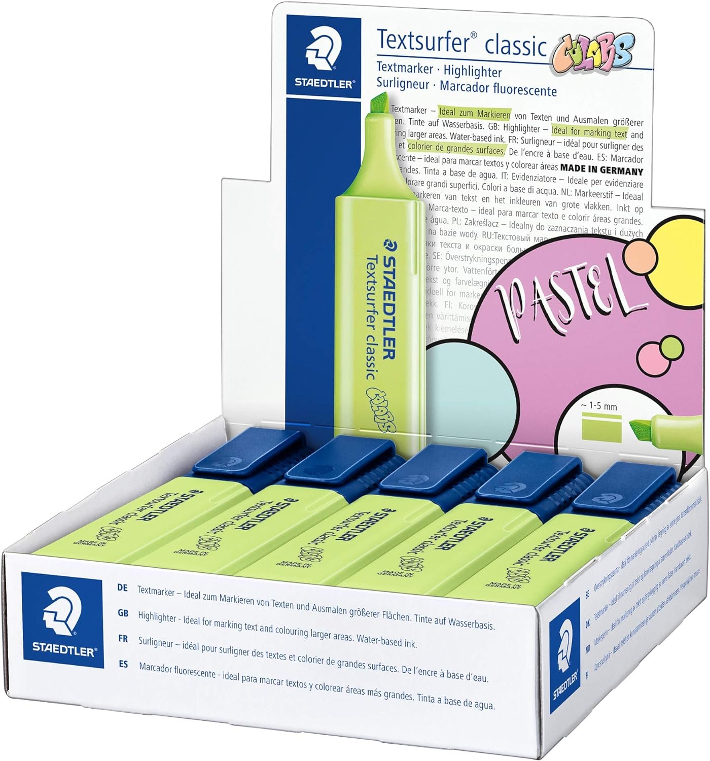 CF 10 PZ Evidenziatore Textsurfer® classic 364 C Verde Lime