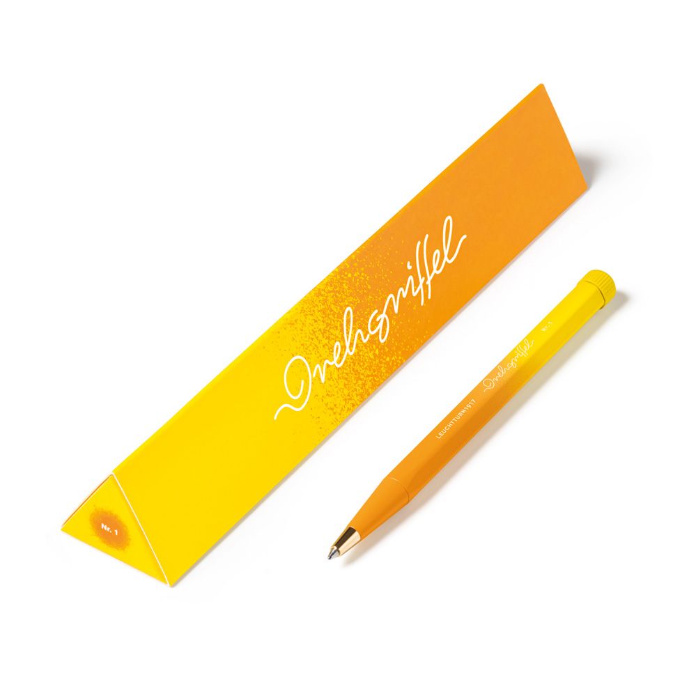 Drehgriffel penna a sfera edizione sfumata - Colore Giallo