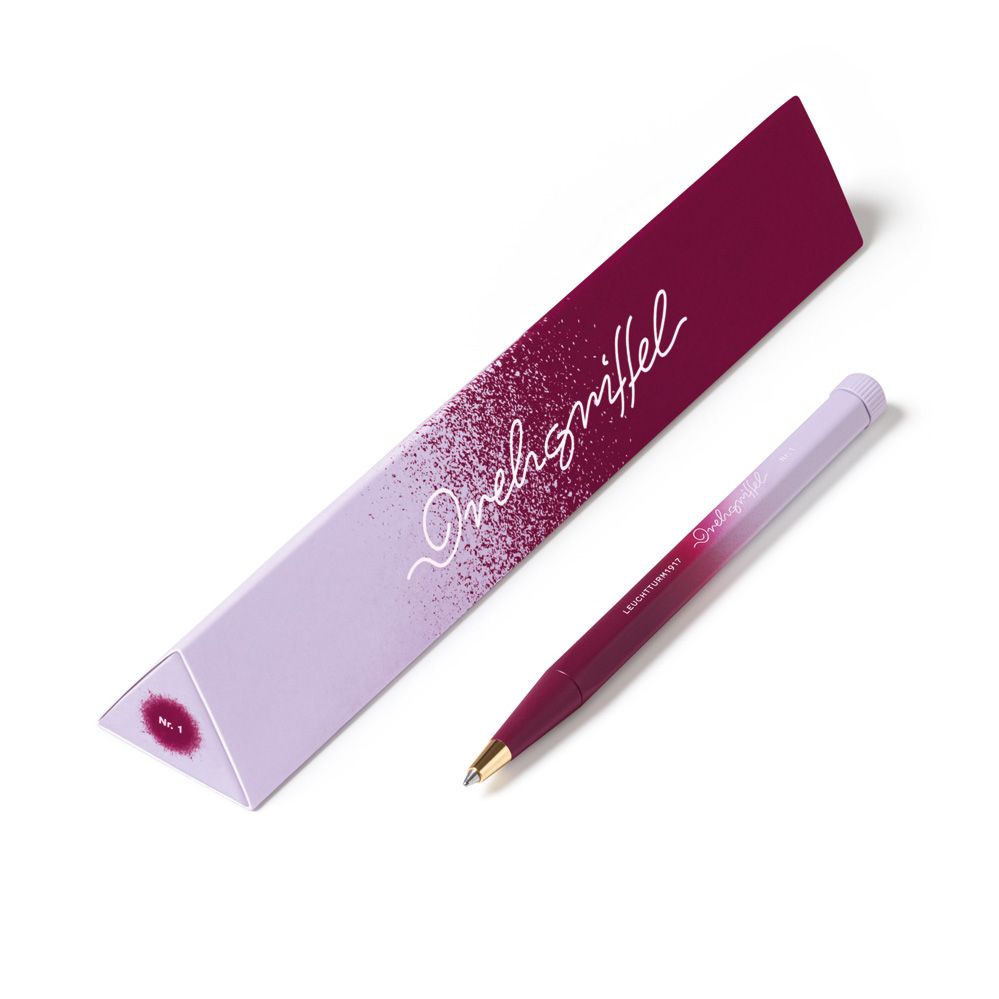 Drehgriffel penna a sfera edizione sfumata - Lilla