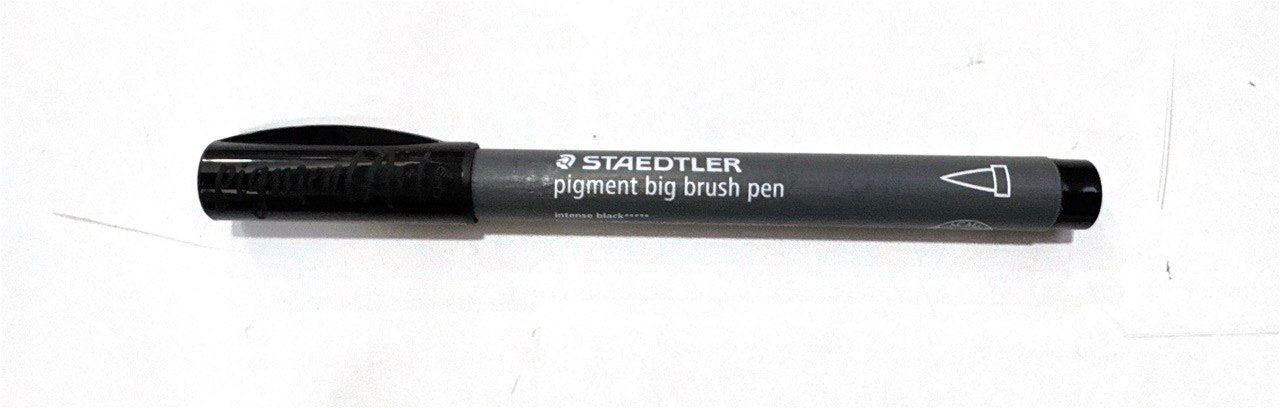 Staedtler Arts - Pigmant Big Brush Pen - Intense Black