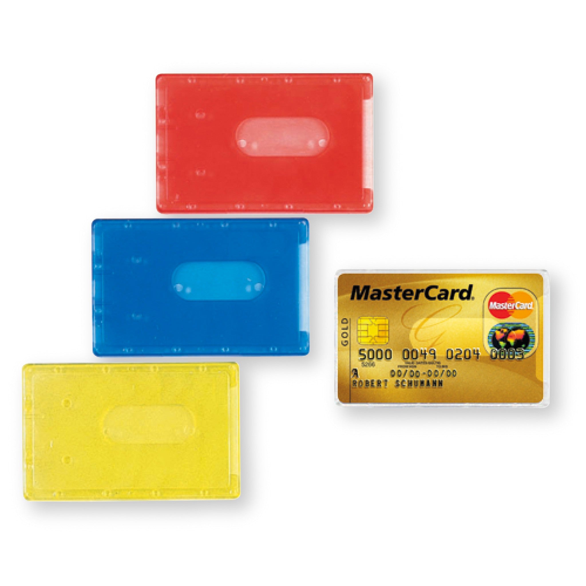 Porta cards rigido favorit trasparente