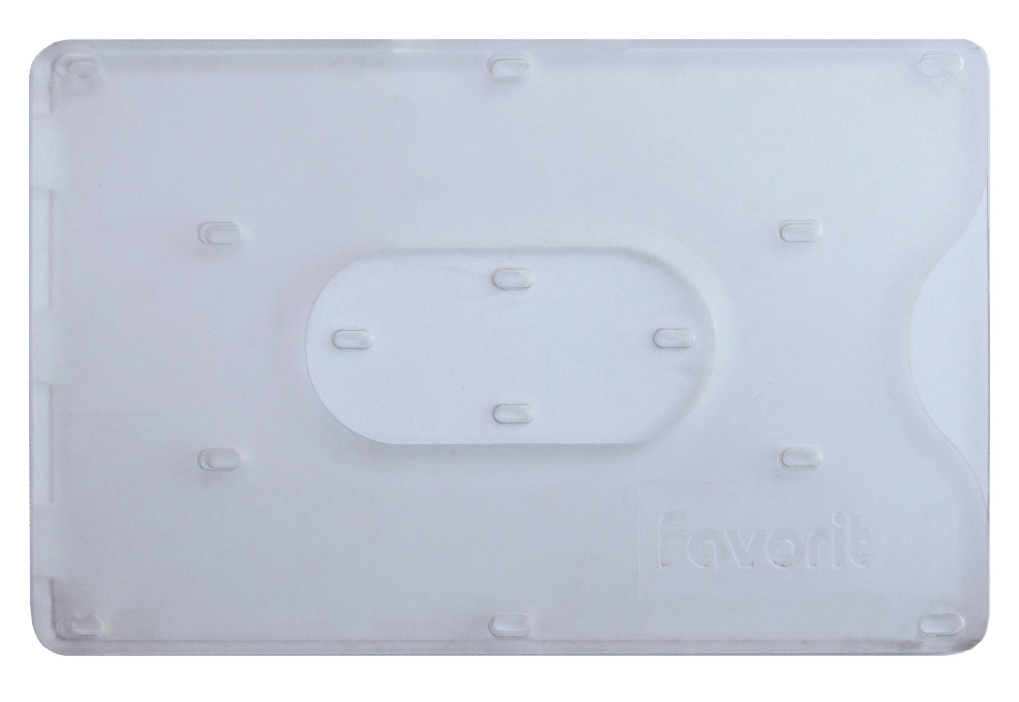 Porta cards rigido favorit trasparente