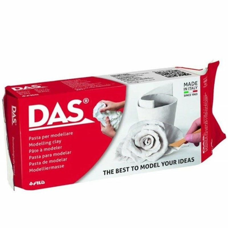 DAS Bianco pasta per modellare da 500 grammi