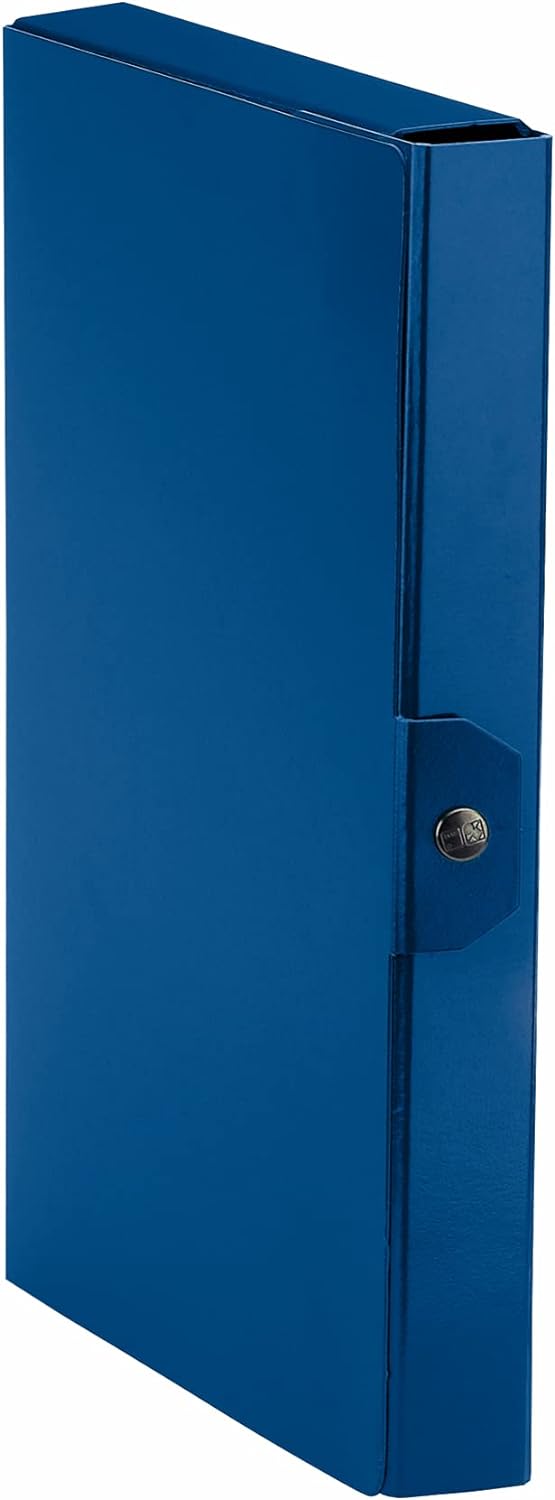 Esselte C35 EUROBOX Cartella Per Progetti 4 cm BLU