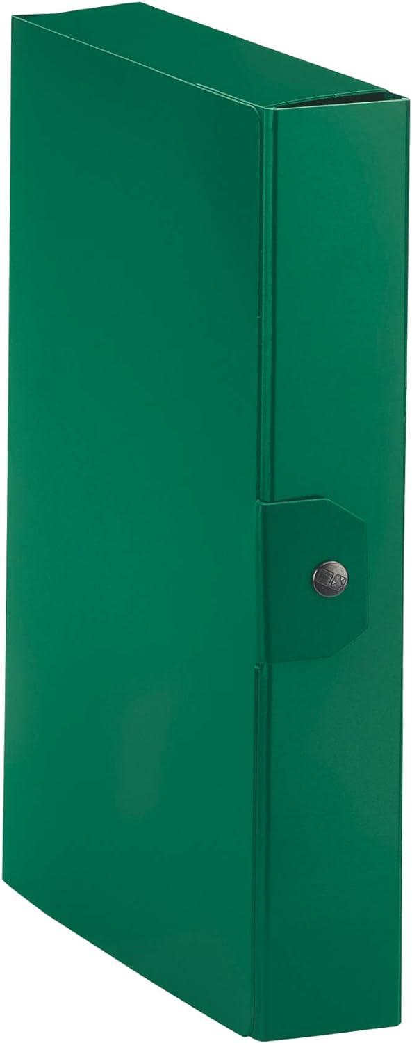 Esselte C26 EUROBOX Cartella Per Progetti 6 CM VERDE