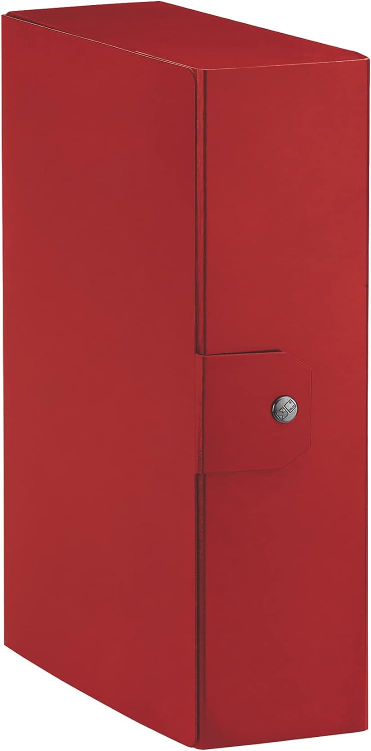 Esselte C30 EUROBOX Cartella Per Progetti 10 CM ROSSO 5 pz.