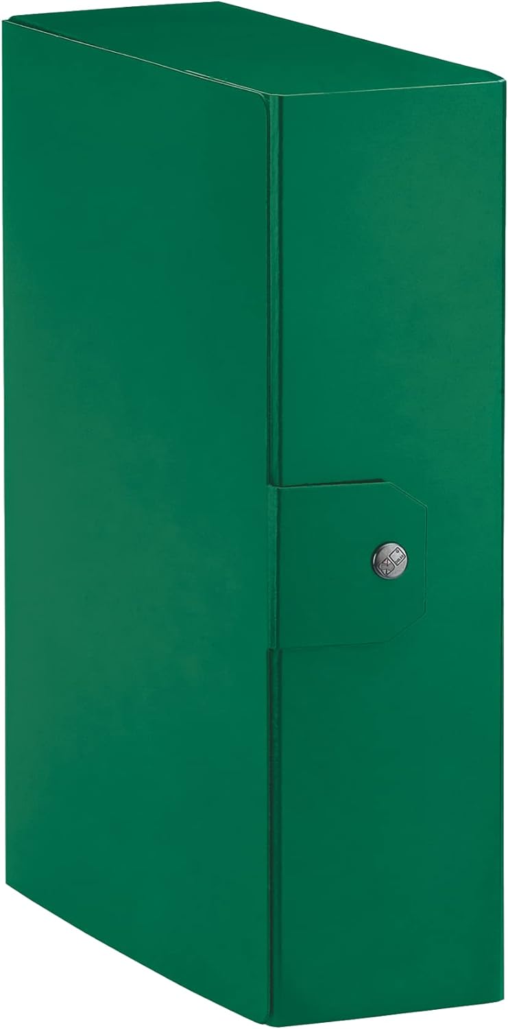 Esselte C30 EUROBOX Cartella Per Progetti 10 CM VERDE 5 pz.