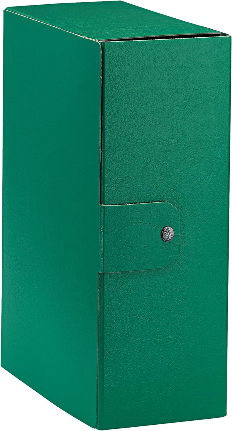 Esselte C32 EUROBOX Cartella Per Progetti 12 CM VERDE 5 pz.