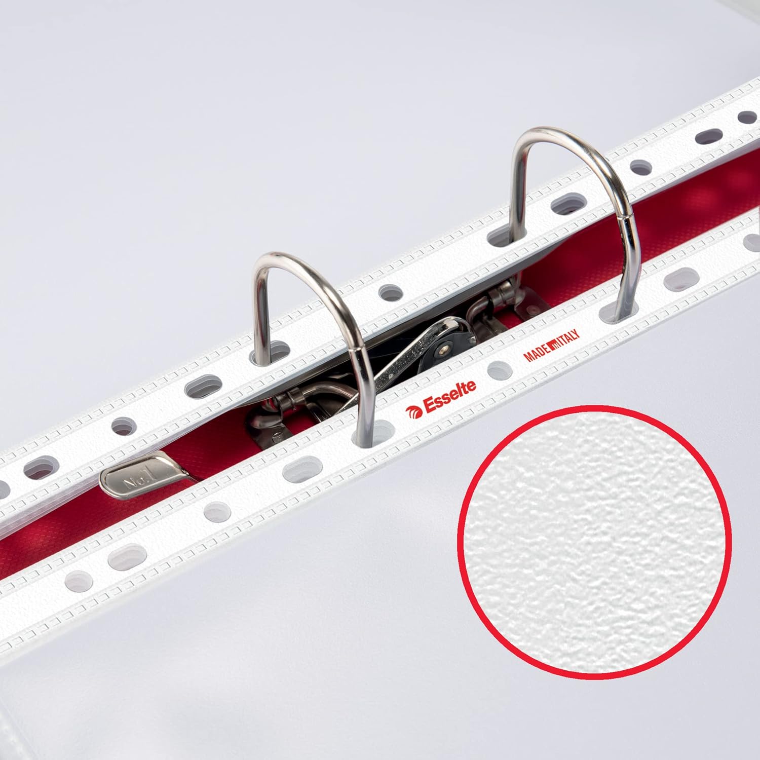 BUSTA CON FORI ANTIRIFLESSO 22X30 ESSELTE L-DELUXE CF 50 PZ