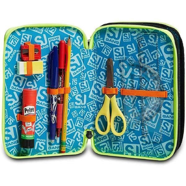 SJ GANG ASTUCCIO CON 3 ZIP BOY EVER PLAY