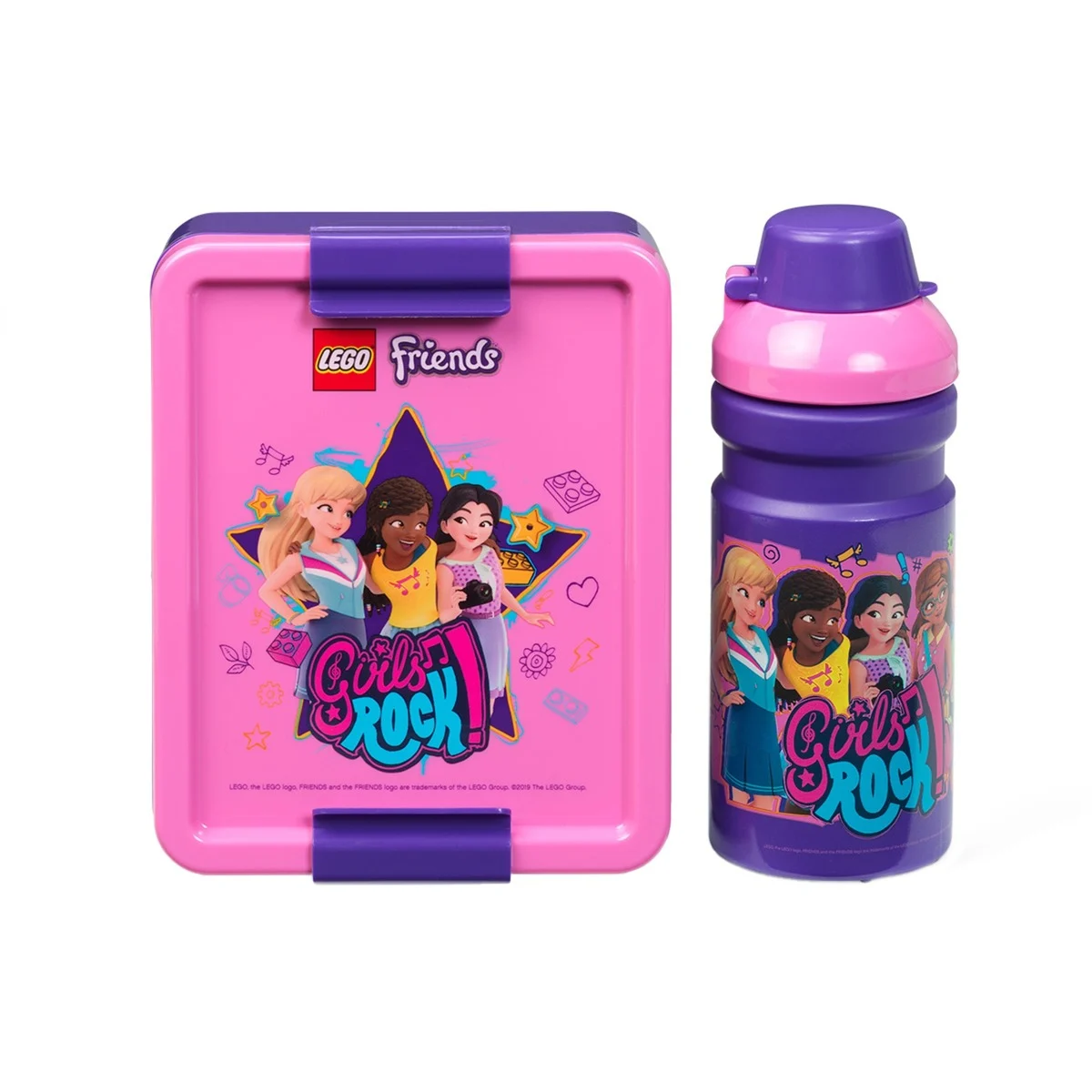 LEGO Friends - Set Lunch-Box Con Borraccia - Girl