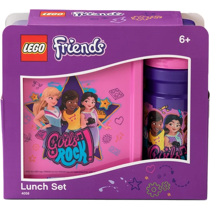 LEGO Friends - Set Lunch-Box Con Borraccia - Girl