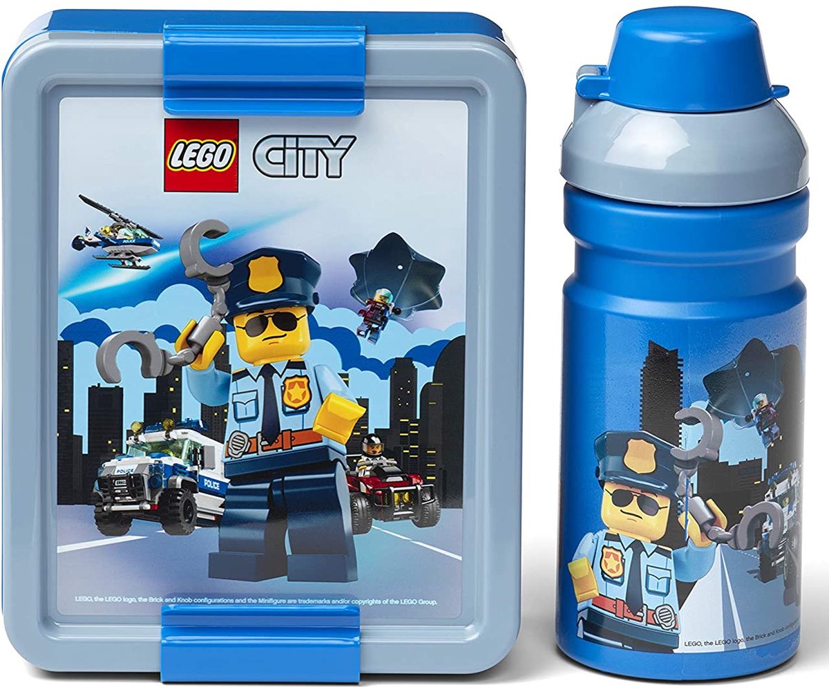 LEGO City - Set Lunch-Box Con Borraccia - Boy