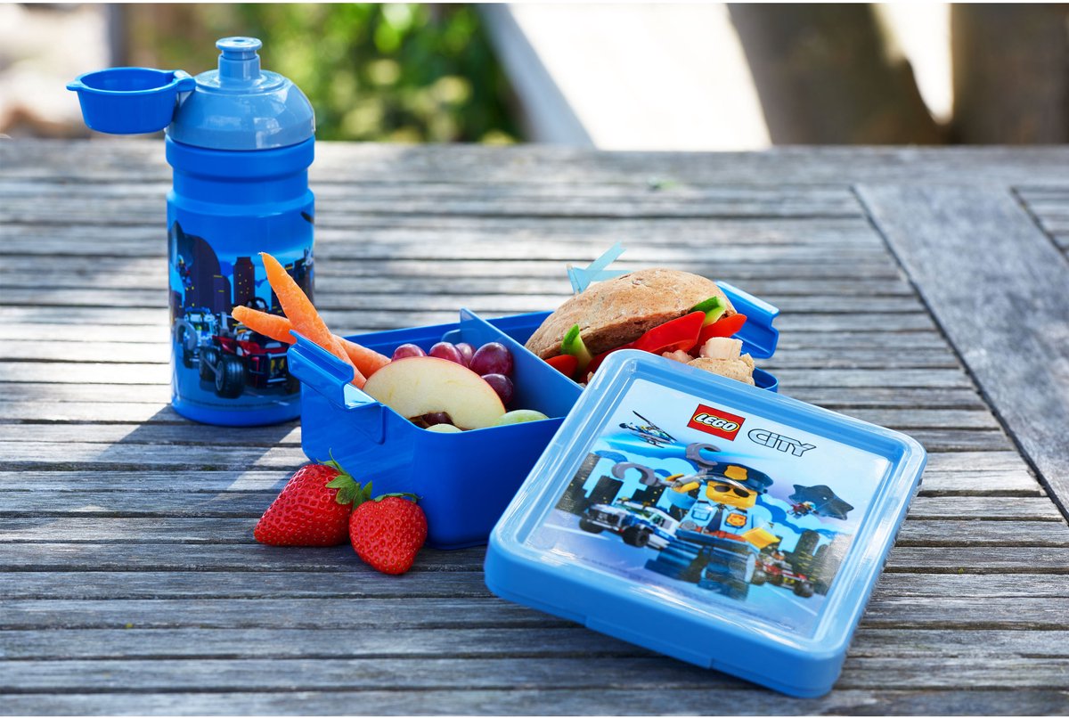 LEGO City - Set Lunch-Box Con Borraccia - Boy