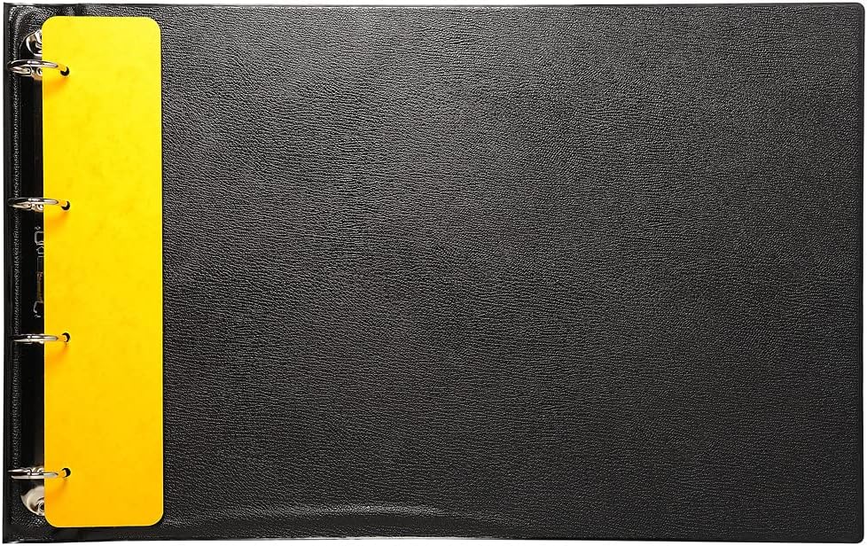 Raccoglitore in PVC 4 anelli diam.30 - lato corto