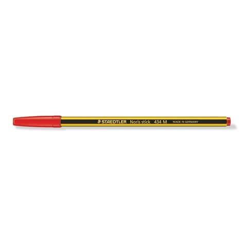 cf 20 pz Noris® stick 434 M Penna a sfera colore rosso