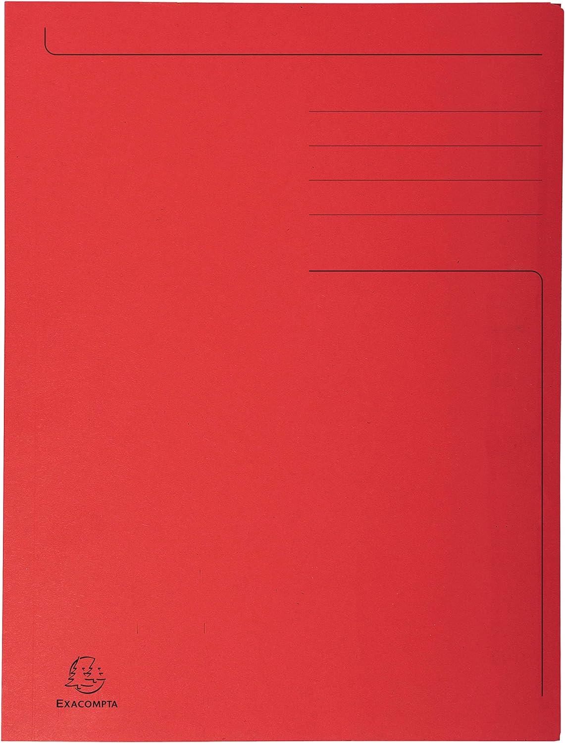 CARTELLA STAMPATA CON 3 LEMBI FOREVER 280G/MQ- 24 5X35 CM