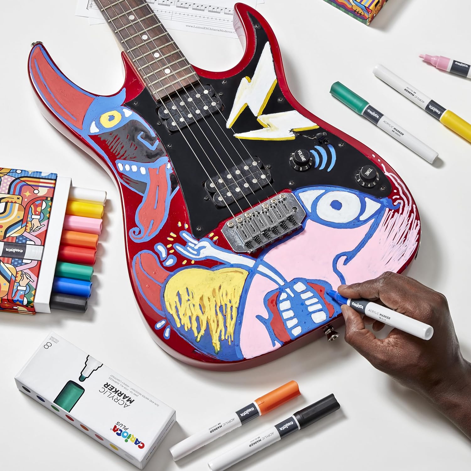 CARIOCA PLUS MARCATORE ACRILICO ARGENTO