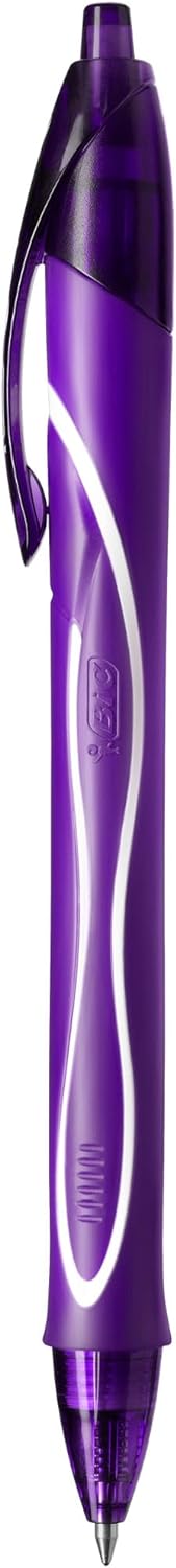 CF 12 PZ PENNA BIC GEL-OCITY QUICK-DRY 0.7 MM VIOLA