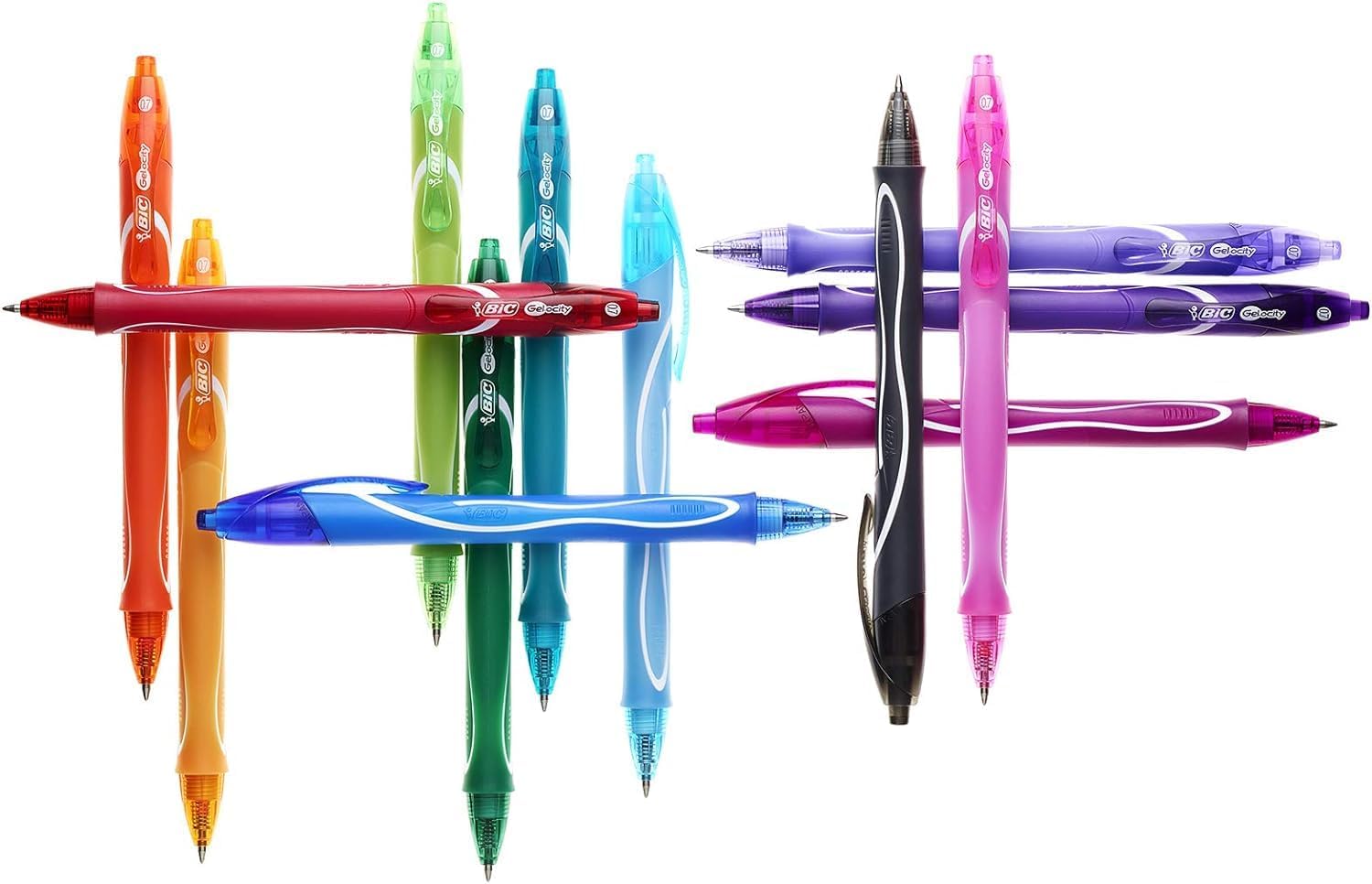 PENNA BIC GEL-OCITY QUICK-DRY 0.7 MM VIOLA CHIARO