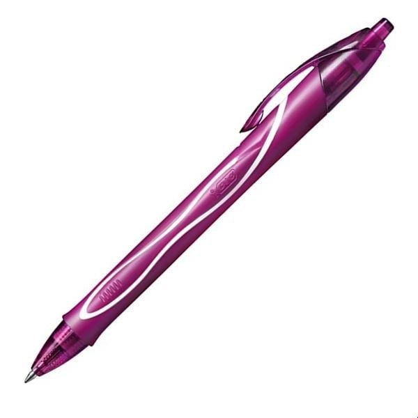 CF 12 PZ PENNA BIC GEL-OCITY QUICK-DRY 0.7 MM MAGENTA