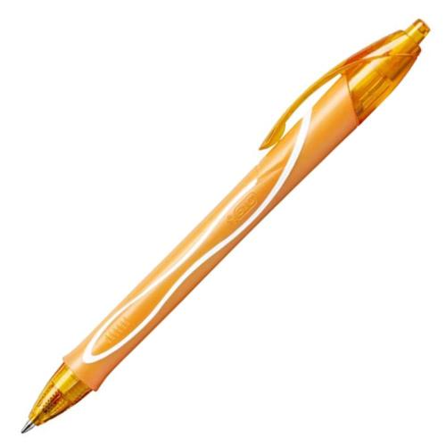 CF 12 PZ PENNA BIC GEL-OCITY QUICK-DRY 0.7 MM GIALLO