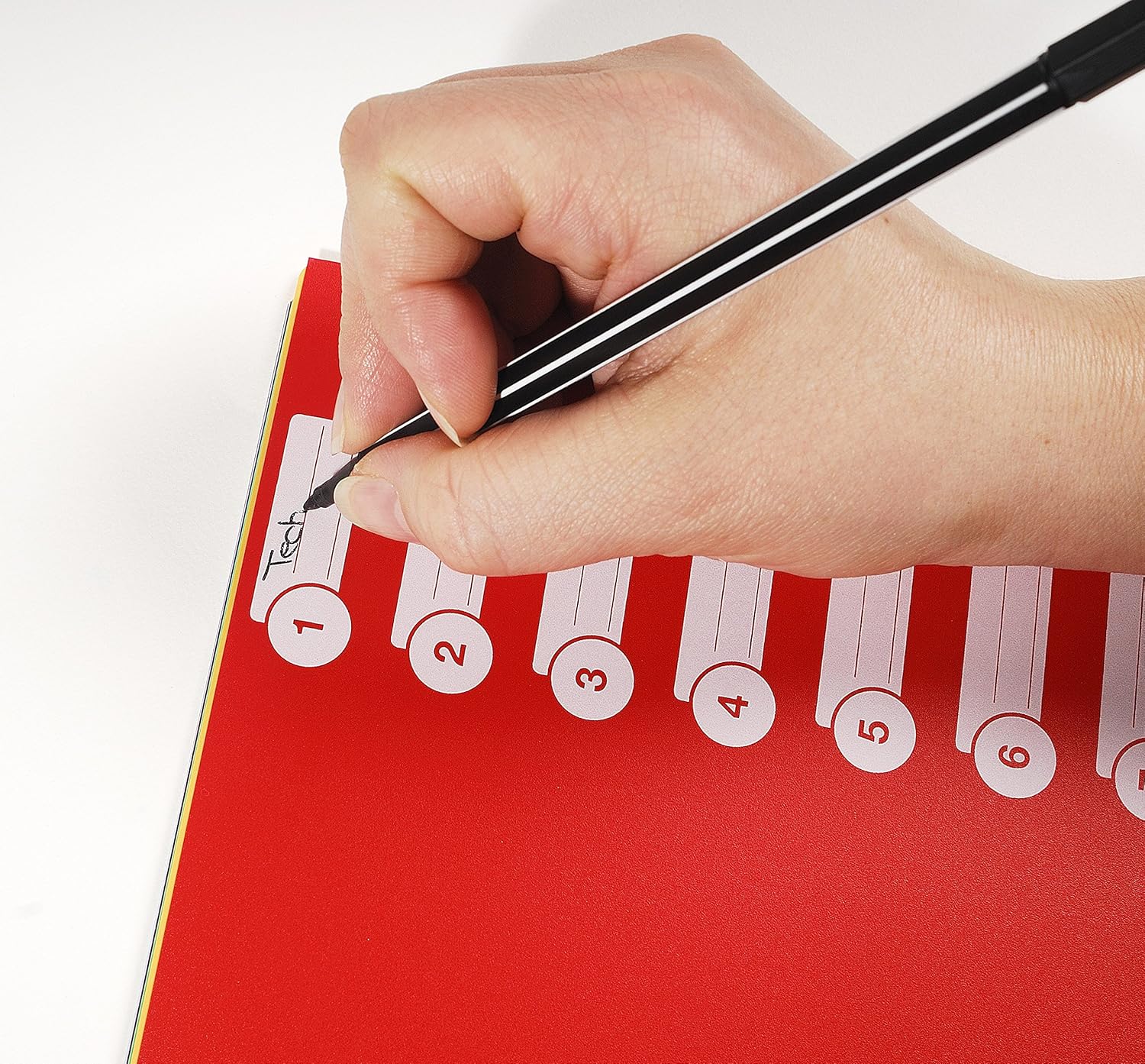 DIVISORI NEUTRI 12 TASTI PPL OPACO 300 MICRON A4 COLORI ASS