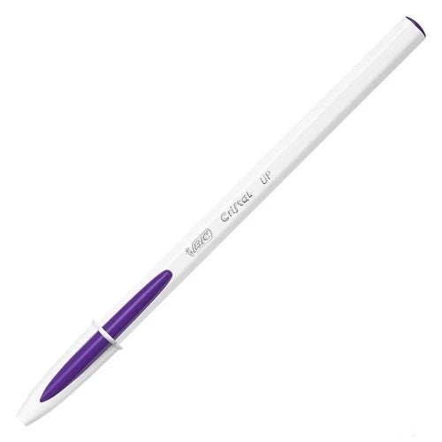 Penna a sfera con cappuccio Bic Cristal UP Viola