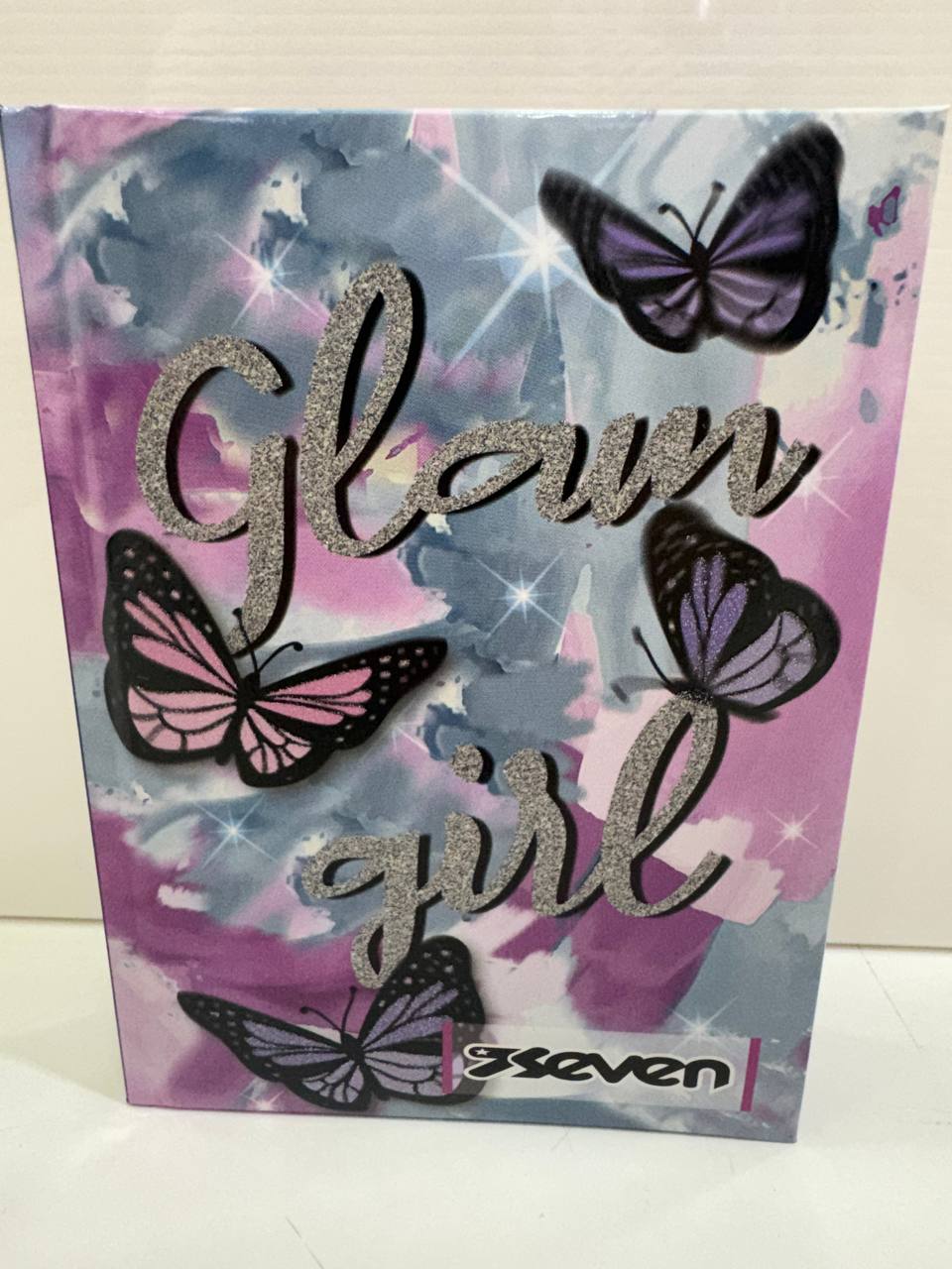 SEVEN 2025 DIARIO POCKET 12 MESI CARTOTECNICA GIRL BUTTERFLY