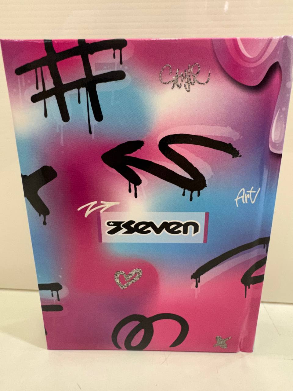 SEVEN 2025 DIARIO POCKET 12 MESI CARTOTECNICA GIRL HEART