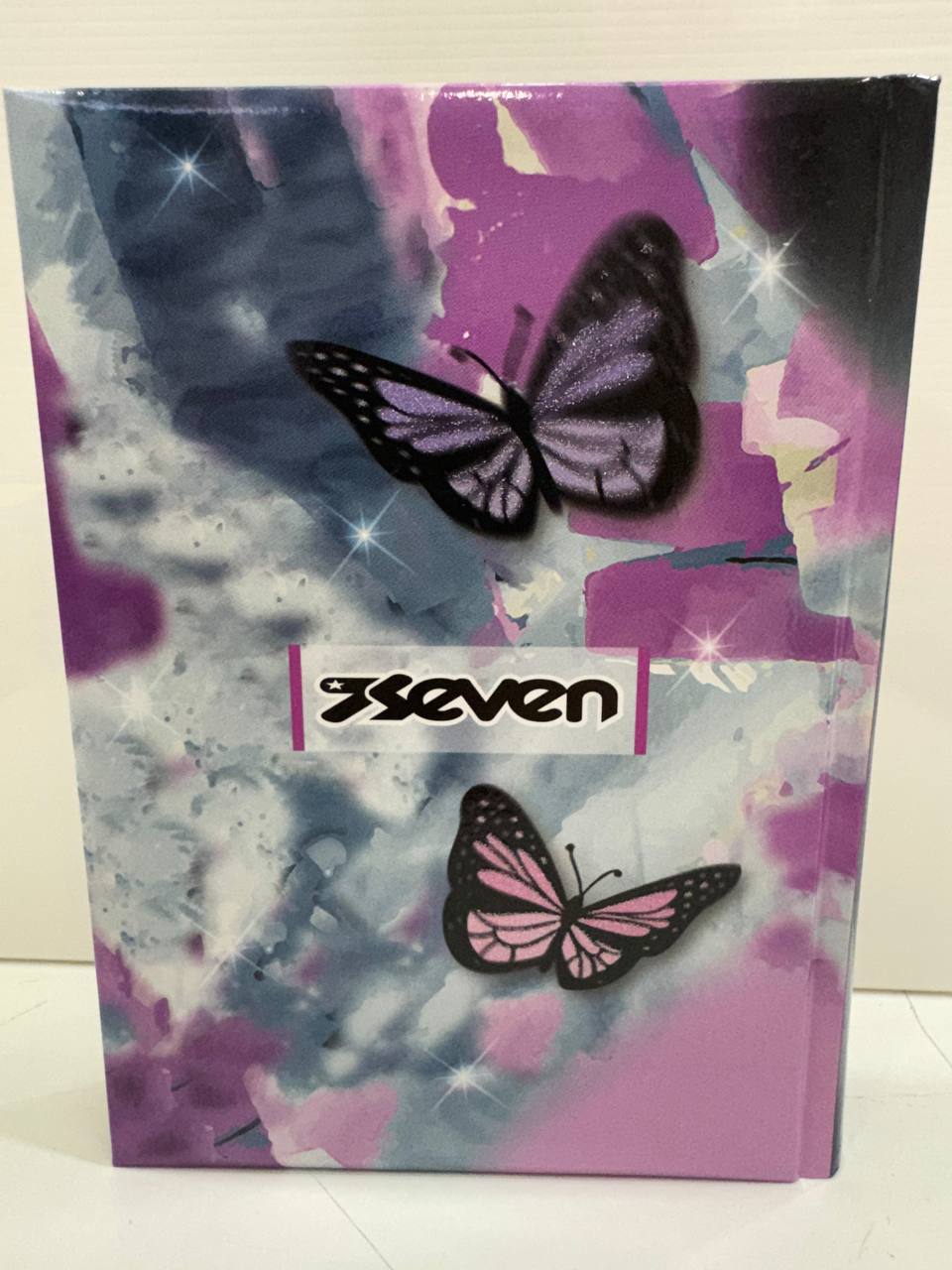 SEVEN 2025 DIARIO STD 12 MESI CARTOTECNICA GIRL BUTTERFLY