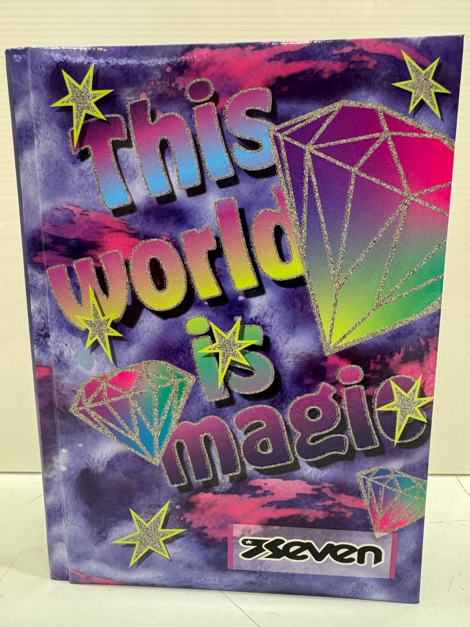 SEVEN 2025 DIARIO STD 12 MESI DATATO CARTOTECNICA GIRL MAGIC