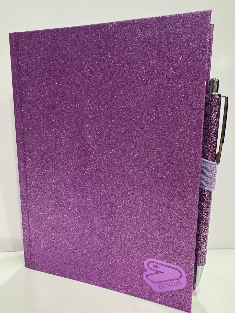 Seven - Diario Standard 12 Mesi Shiny Tech Line - Lilla