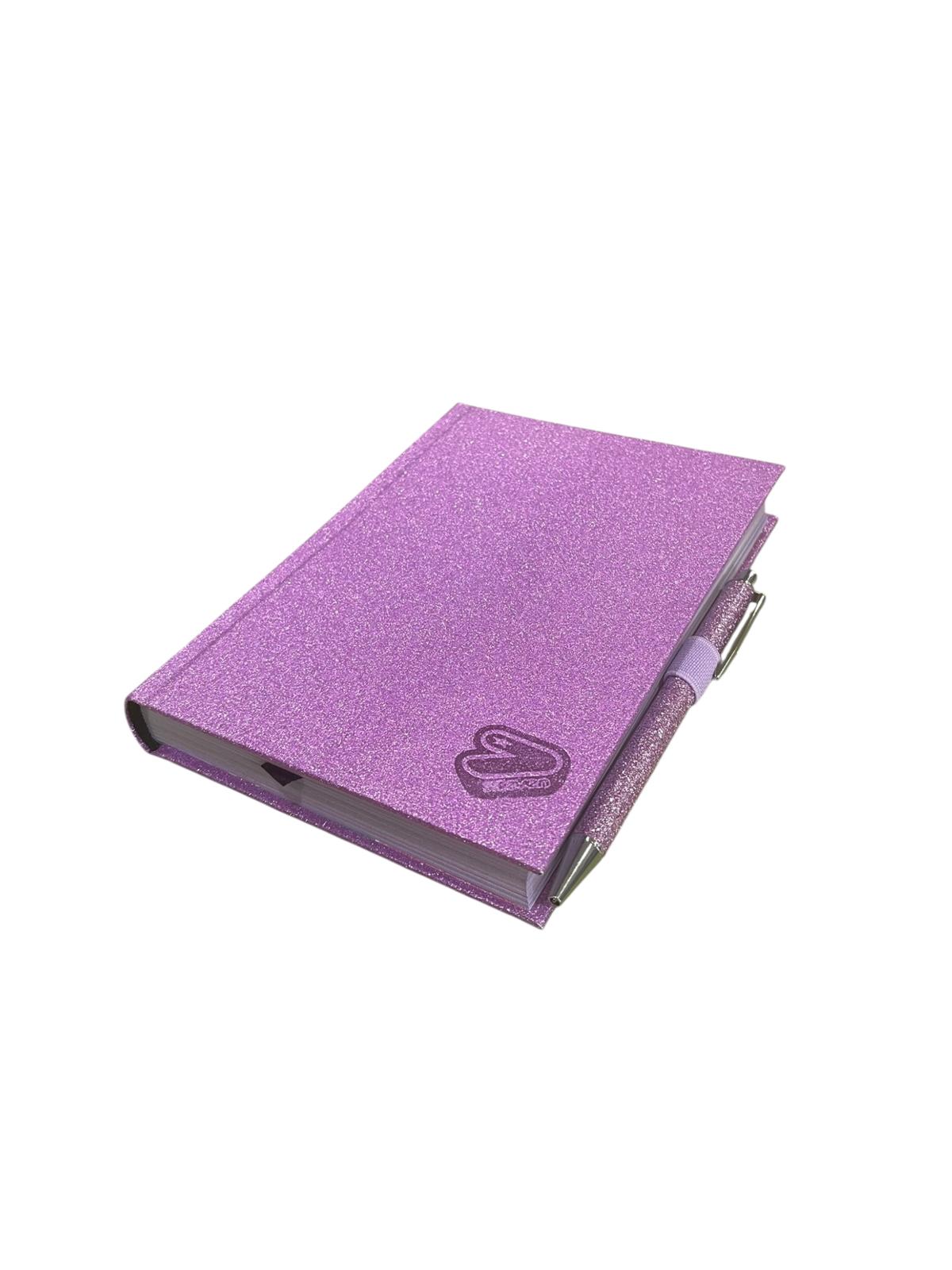 Seven - Diario Standard 12 Mesi 2026 Shiny Tech Line - Lilla