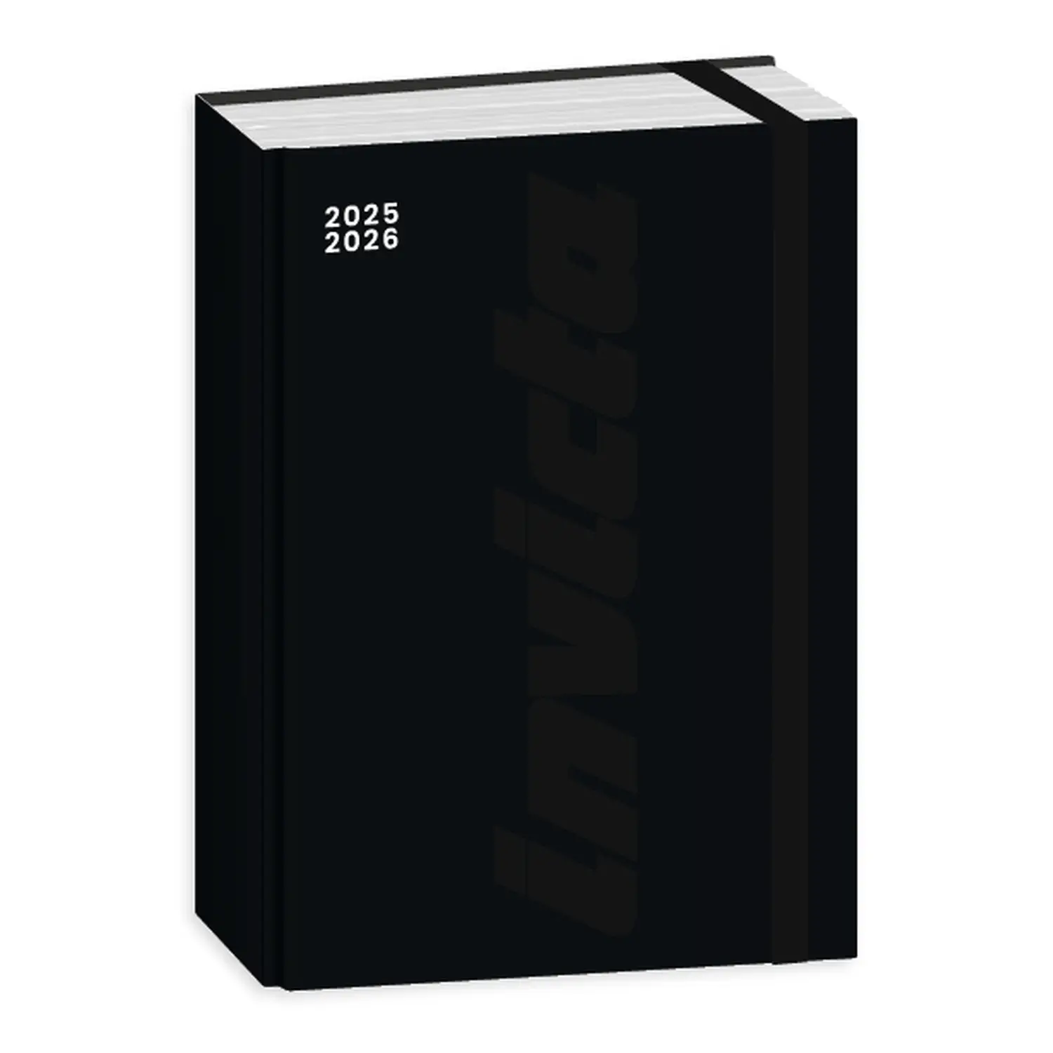 Invicta - Diario Scolastico Datato 16 Mesi - Nero