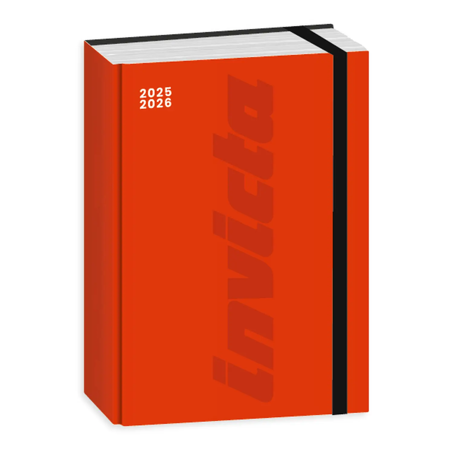 Invicta - Diario Scolastico Datato 16 Mesi - Rosso